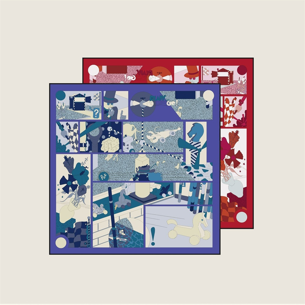 Scarf Silk Square - ผ้าพันคอไหมทวิลล์ม้วนด้วยมือสุดหรูแบบใหม่ปี 2025 ผ้าพันคอสี่เหลี่ยมพิมพ์ลายสองด้านสำหรับผู้หญิง ผ้าคลุมไหล่ ผ้าพันคอ ผ้าคลุมฮิญาบ