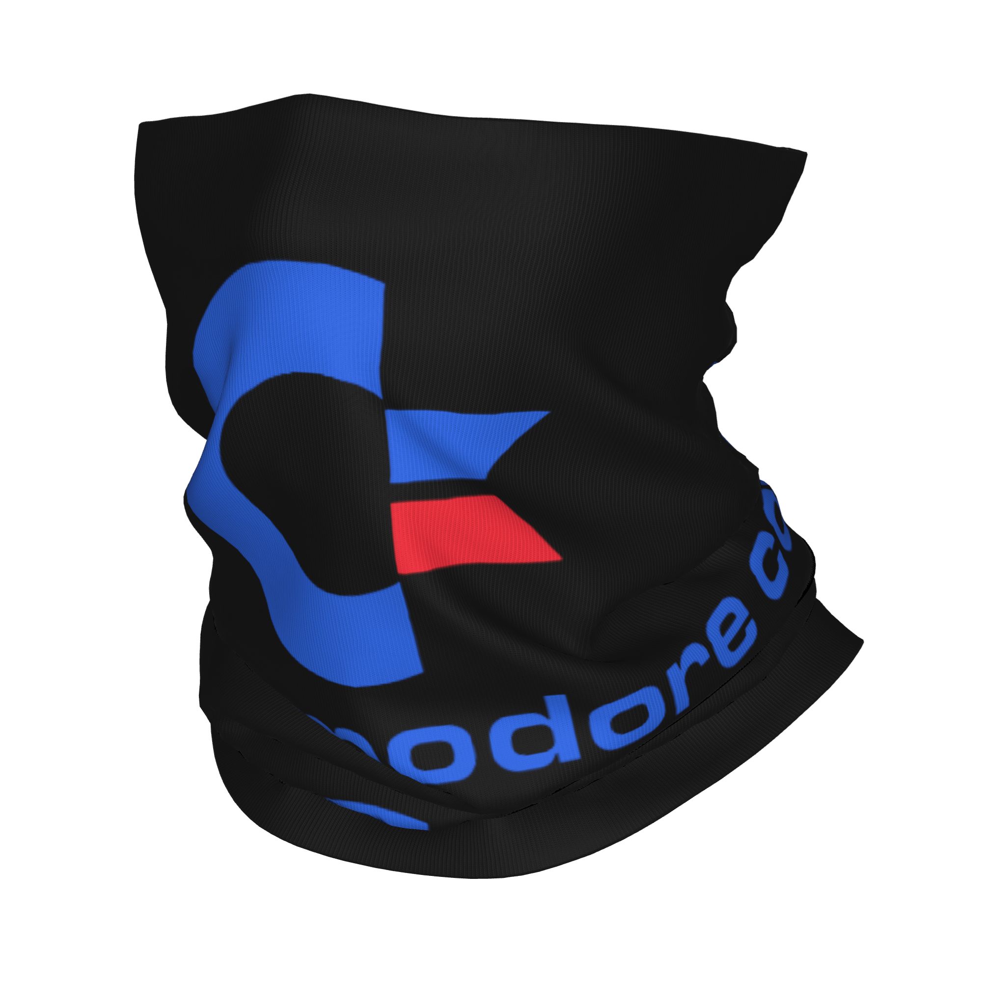 Neck Warmer Tube - ผ้าพันคอและที่ปิดหน้าแบบทูบสำหรับฤดูหนาว Custom Commodore 64 สำหรับผู้ชายและผู้หญิง เหมาะสำหรับเล่นสกี