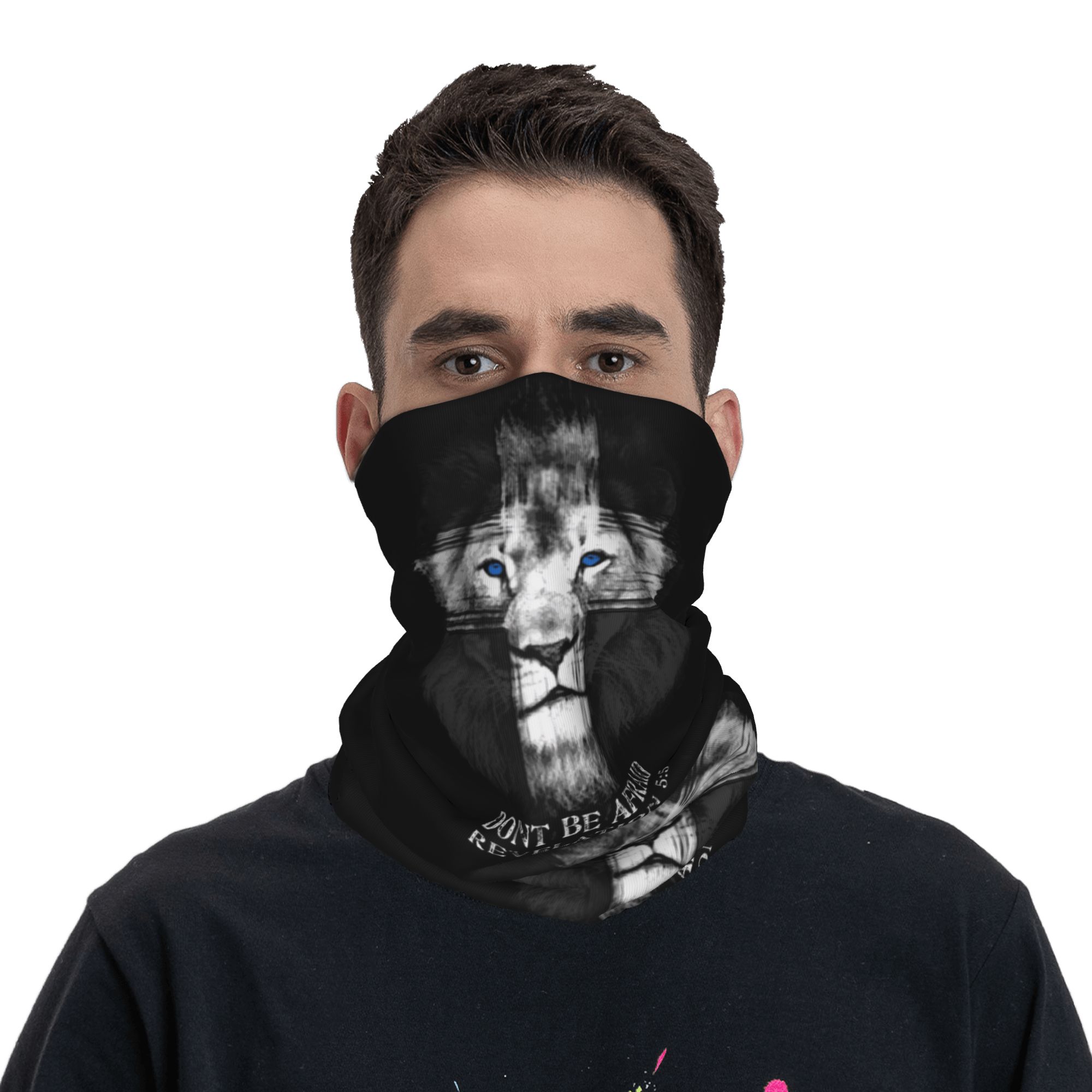ผ้าพันคอแบบหลอดลายสิงโตแห่งยูด - Neck Warmer Tube บทวิจารณ์และราคา