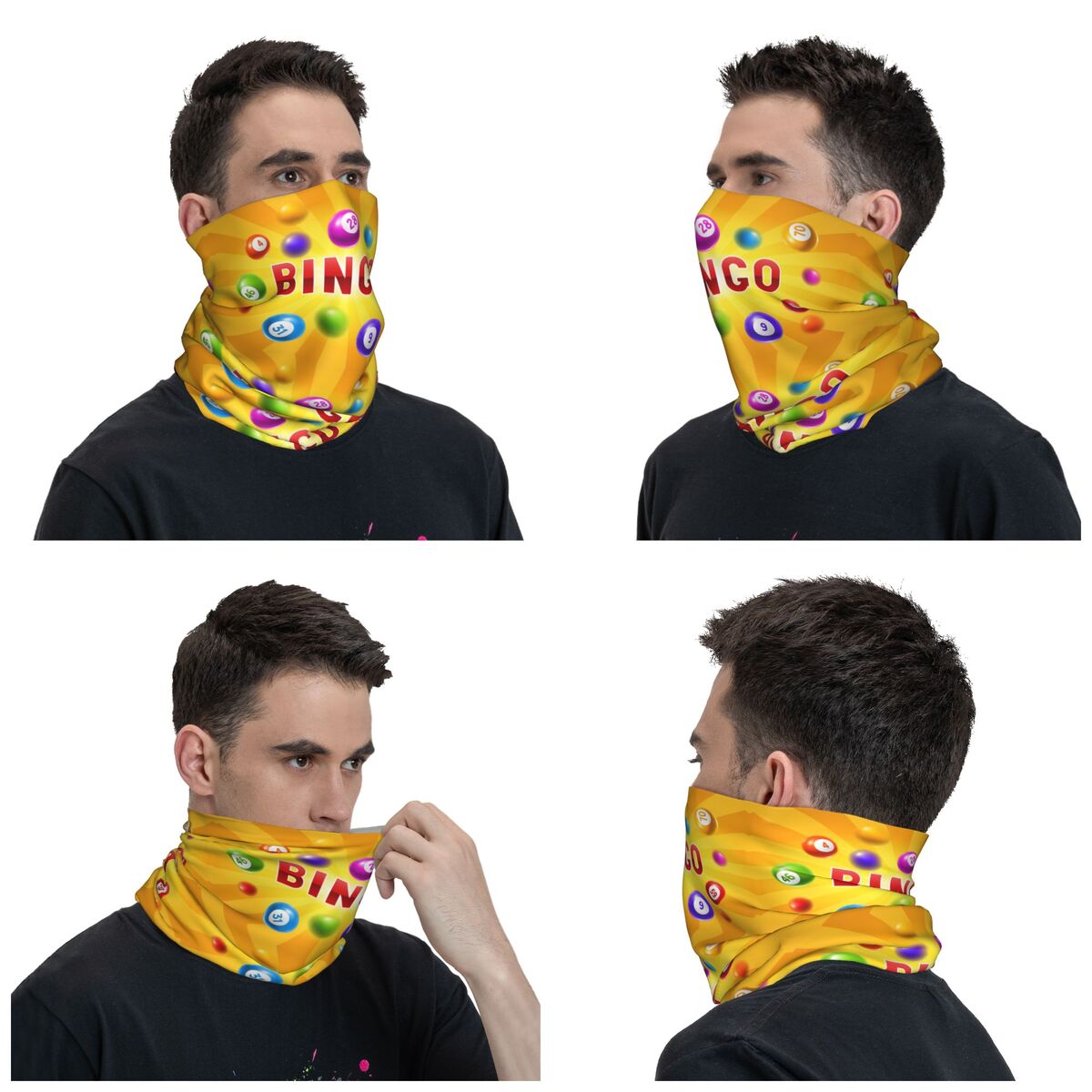 ผ้าพันคอแบบท่อสำหรับเล่นเกมบิง - Neck Warmer Tube บทวิจารณ์และราคา