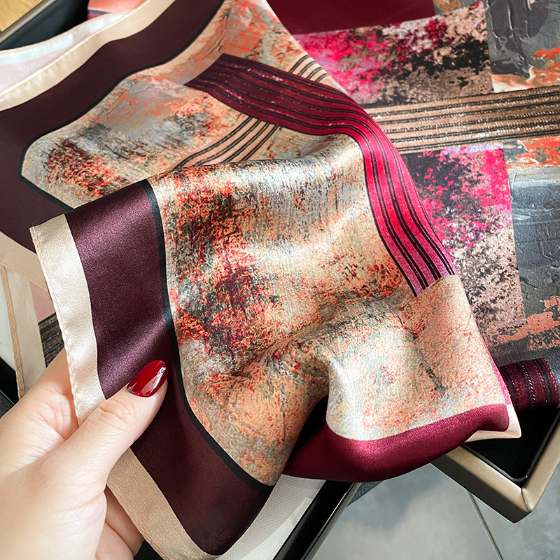 ผ้าพันคอไหมแท้ 100% สำหรับผู้ห - Ascot Neck Scarf บทวิจารณ์และราคา