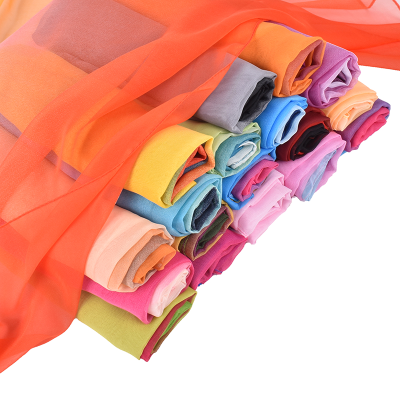 Syal Sutra ผ้าสามสีไล่ระดับสี7 - Scarf Silk Square บทวิจารณ์และราคา