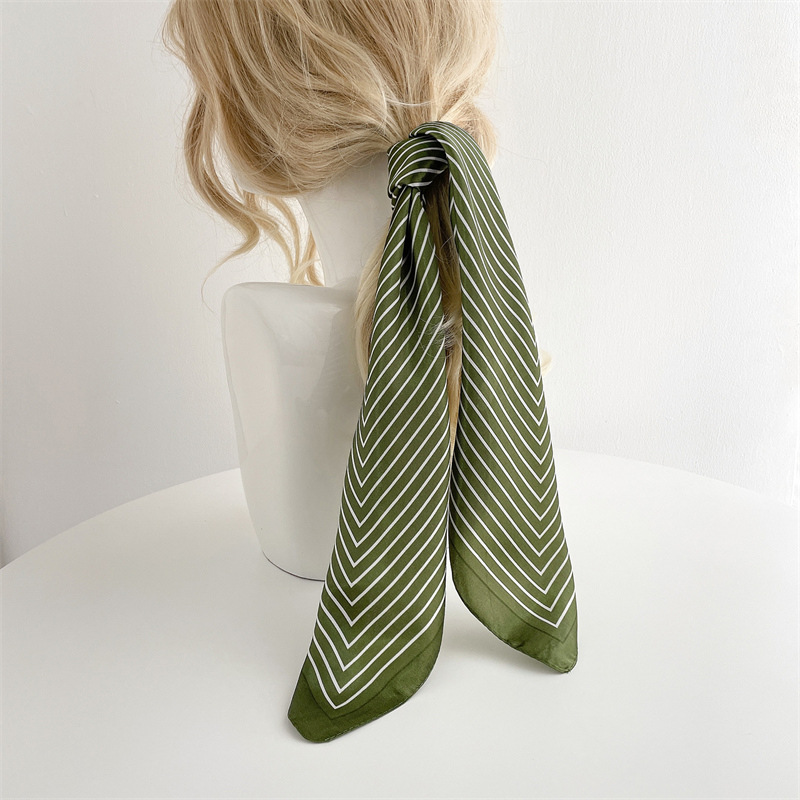 ผ้าพันคอไหมลายทางหรูหรา ผ้าคลุ - Silk Tie Striped บทวิจารณ์และราคา