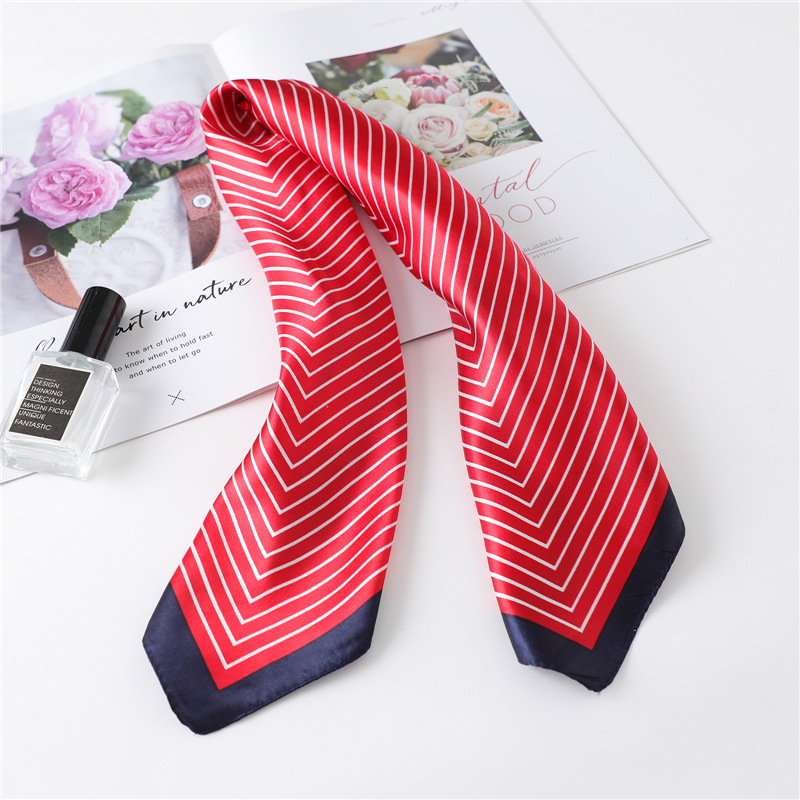 ผ้าพันคอไหมลายทางหรูหรา ผ้าคลุ - Silk Tie Striped บทวิจารณ์และราคา