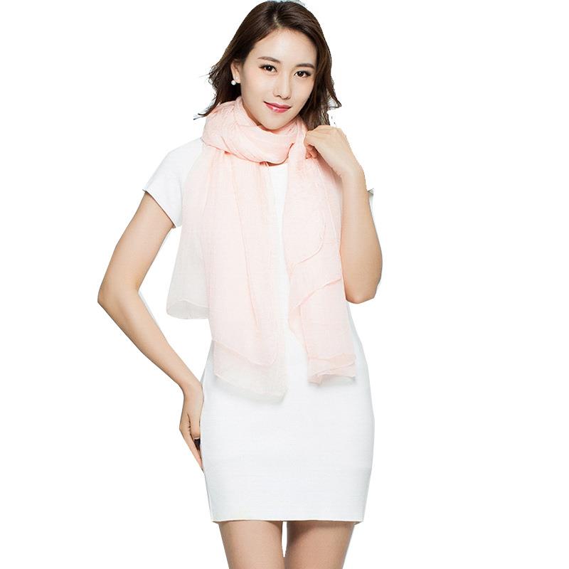 ยาวผ้าพันคอฤดูร้อนผ้าพันคอสุภา - Silk Neck Scarf บทวิจารณ์และราคา