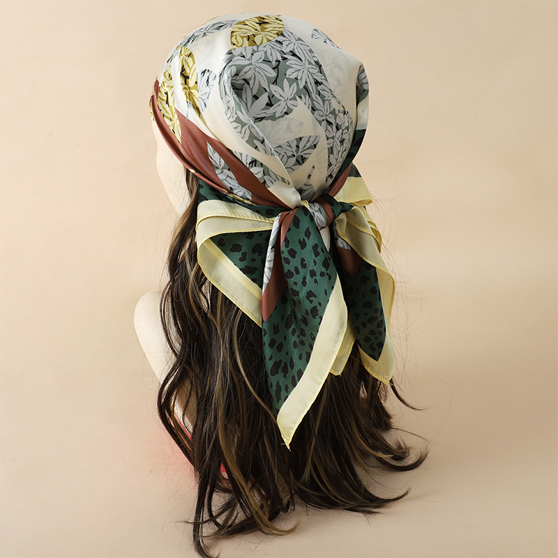 70x70 ซม.ผ้าพันคอผู้หญิงผ้าไหม - Silk Neck Scarf บทวิจารณ์และราคา